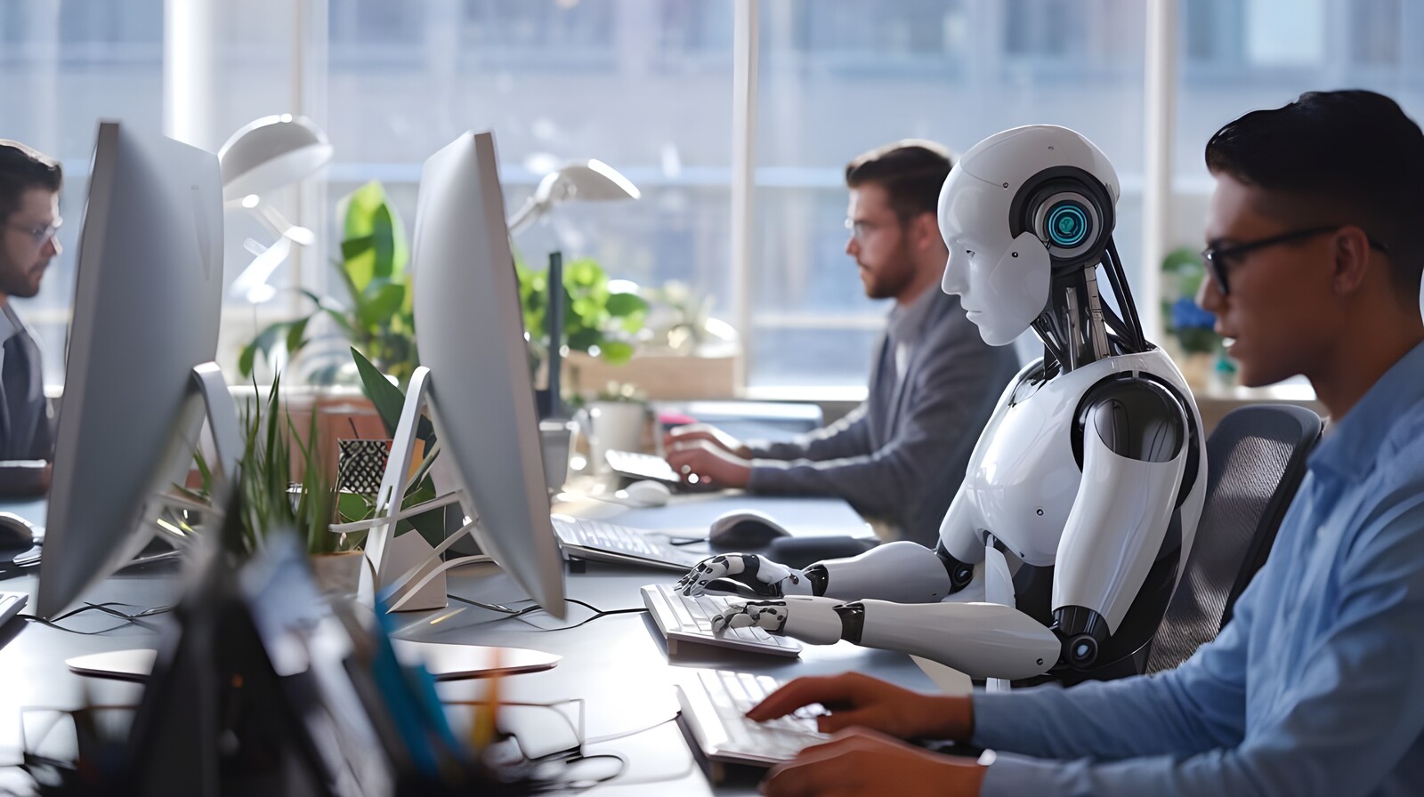 AI call center system